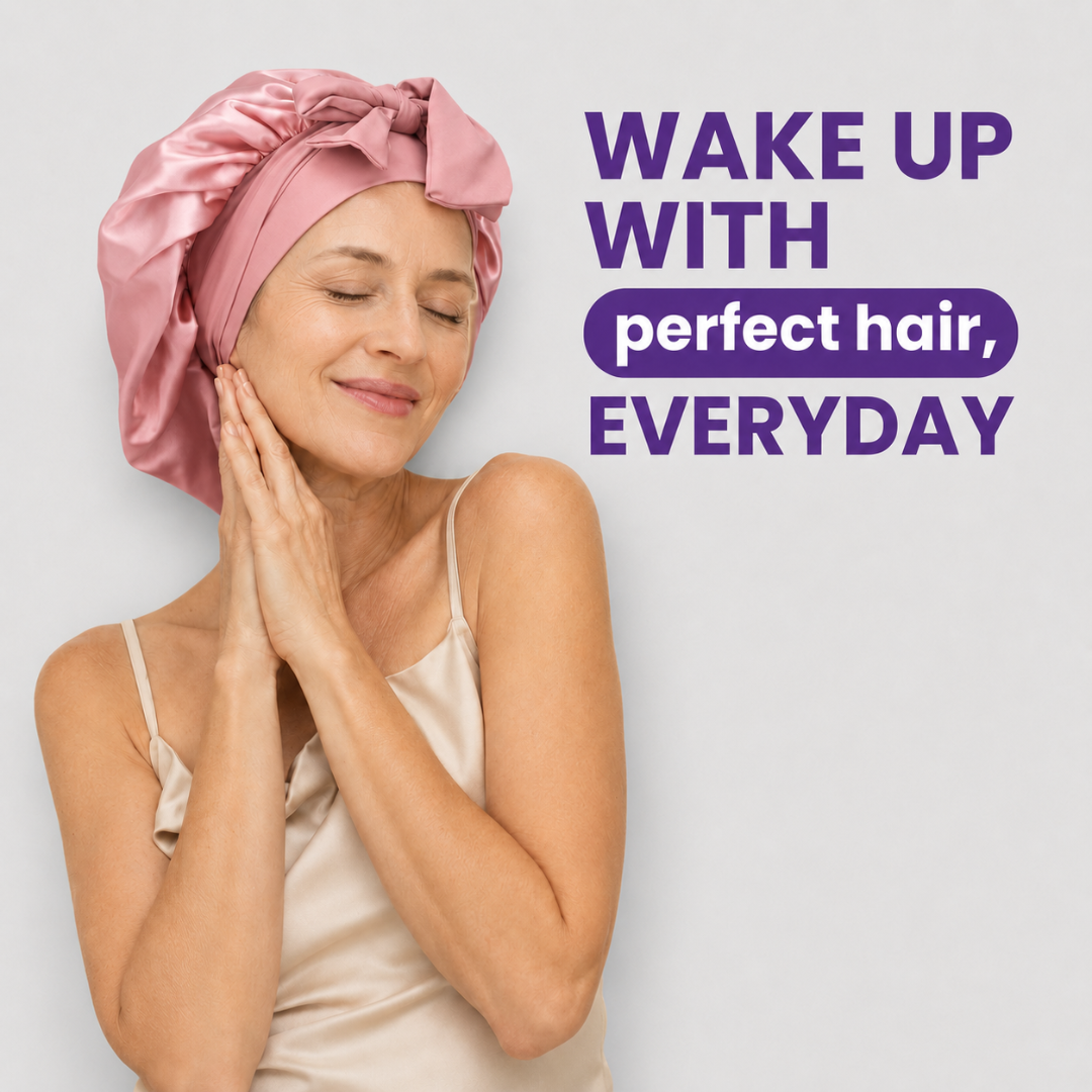 Flown Silq™ Bonnet - Nº04 Rose Blush