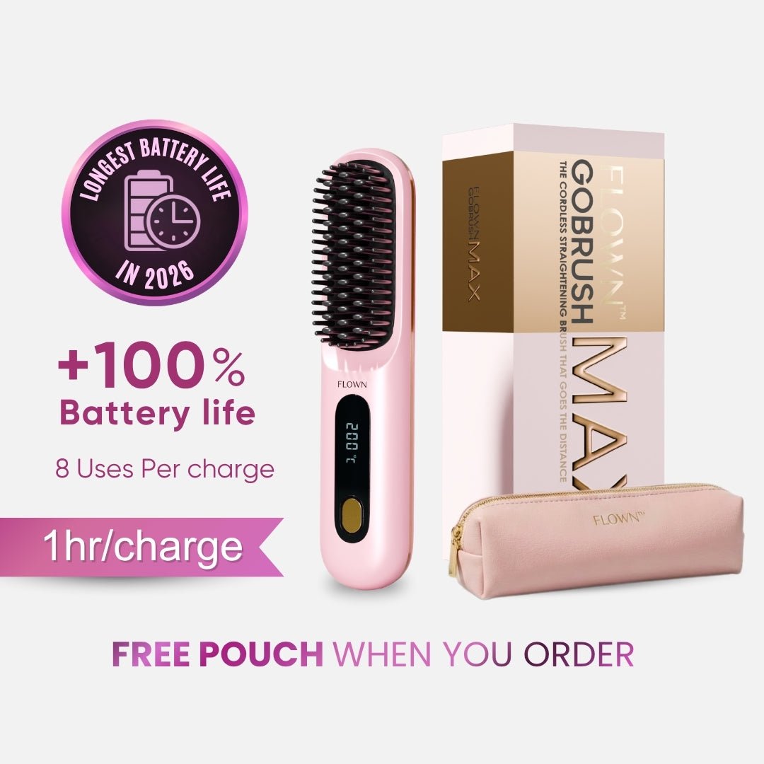 Cordless Straightening Brush - NUMOYA