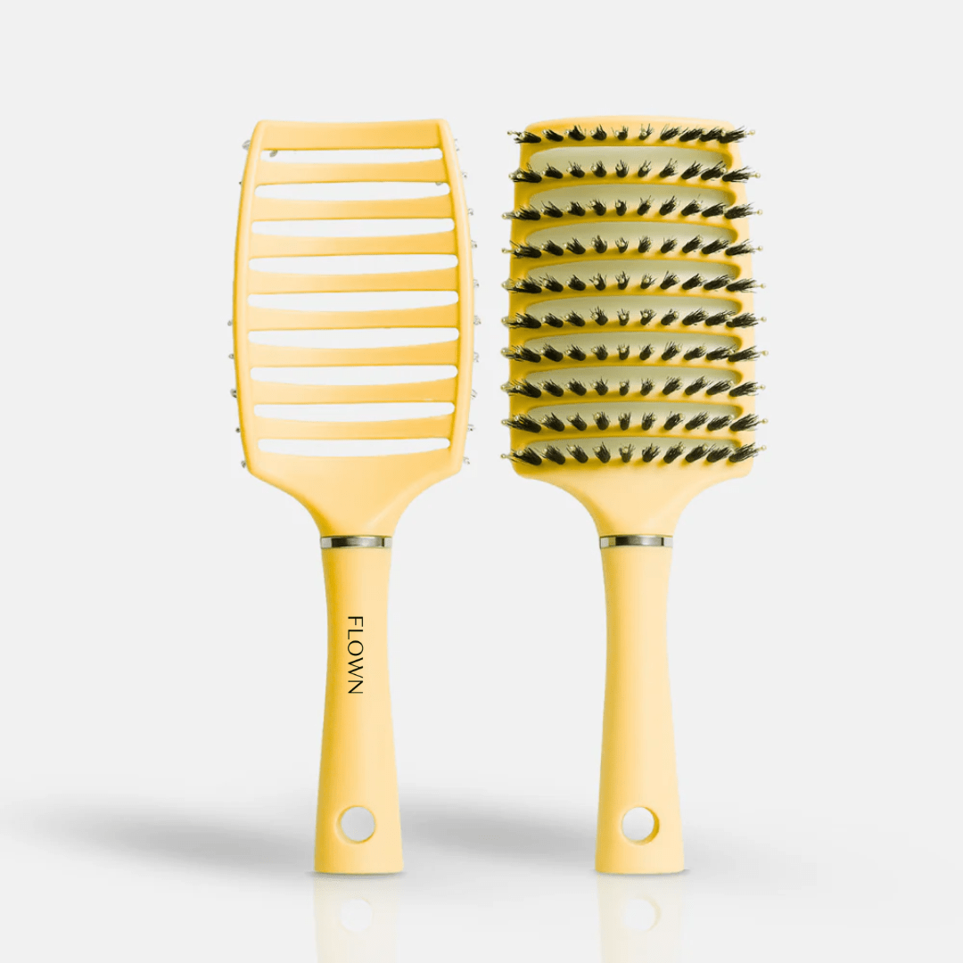 Flown - Mature Hair Wide Brush - NUMOYA