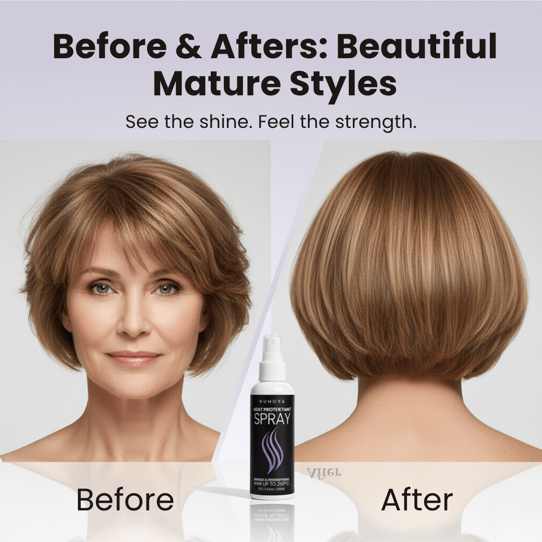 Shield & Shine - Heat Protectant Spray - NUMOYA