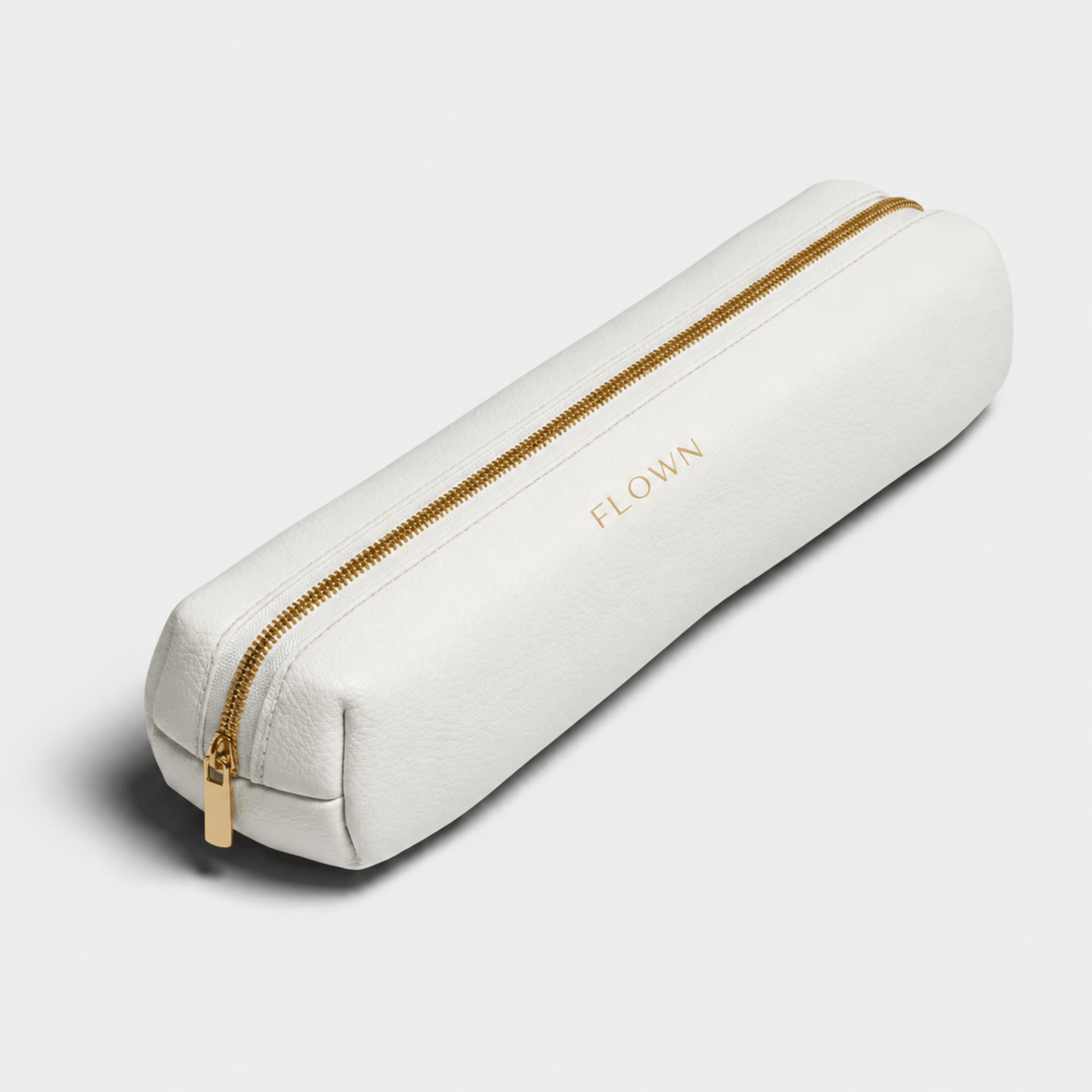 White Leather Pouch for GoBrush - NUMOYA