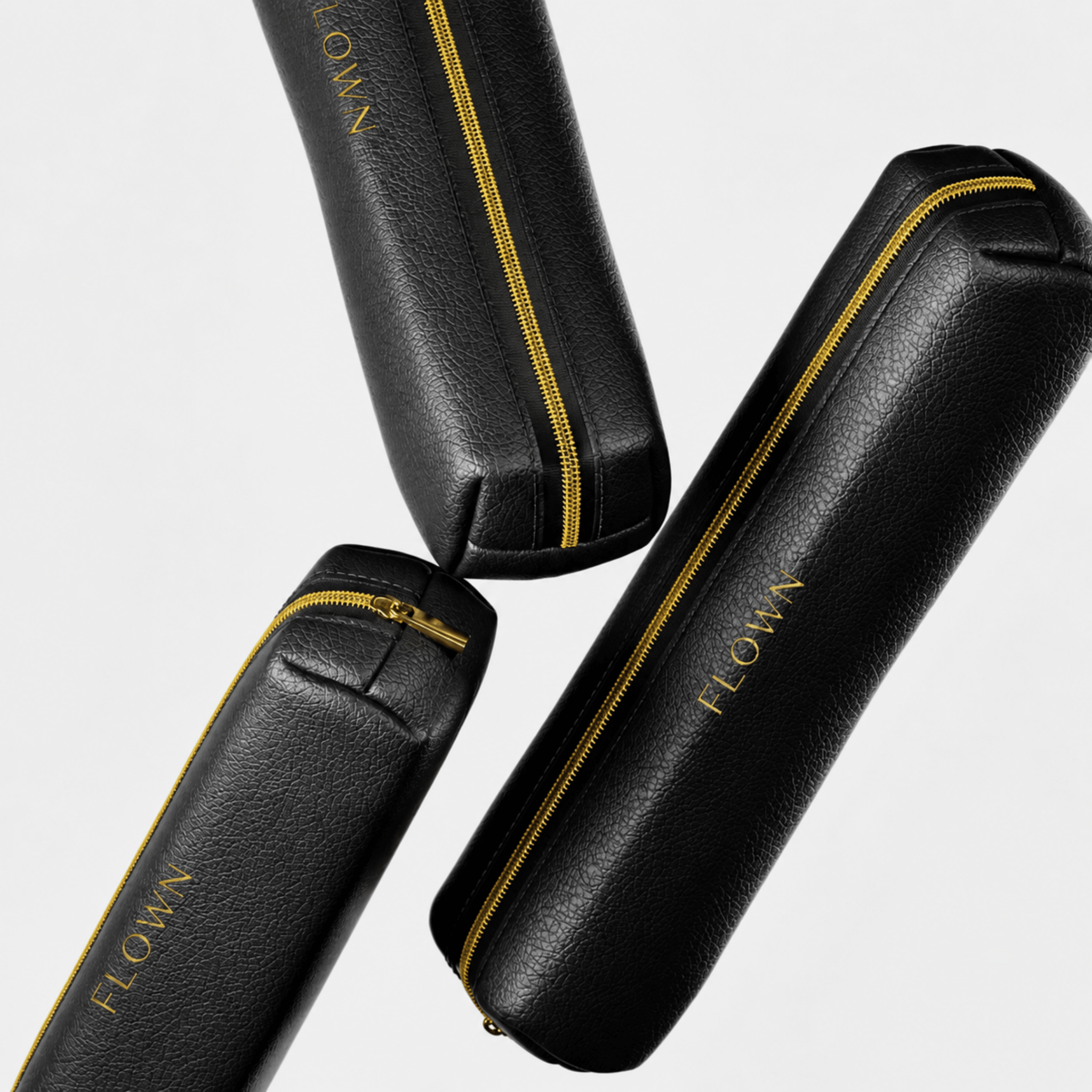Black Leather Pouch for GoBrush - NUMOYA