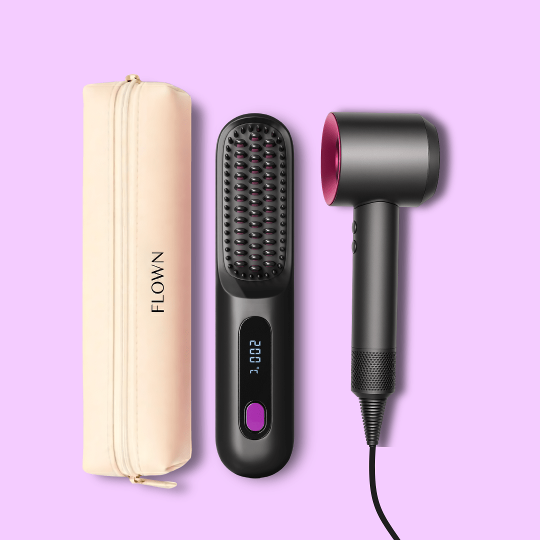 GoBrush PRO + Leather Pouch + Lunair Dryer - NUMOYA
