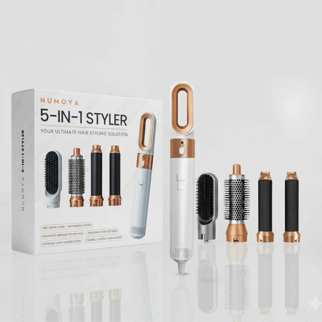 Numoya 5-in-1 Airstyler: Your Ultimate Hair Styling Solution - NUMOYA