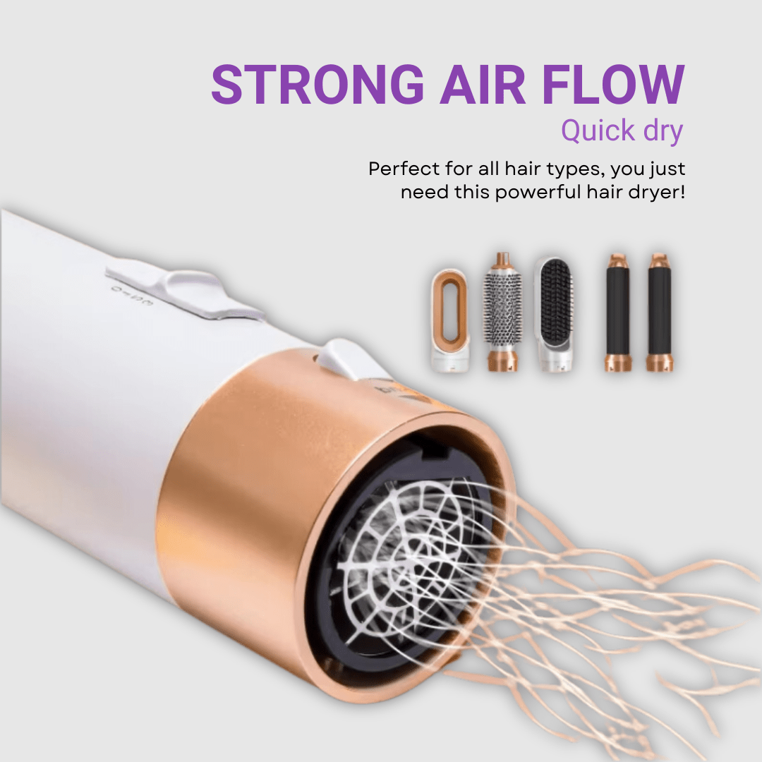 Numoya 5-in-1 Styler: Your Ultimate Hair Styling Solution - NUMOYA